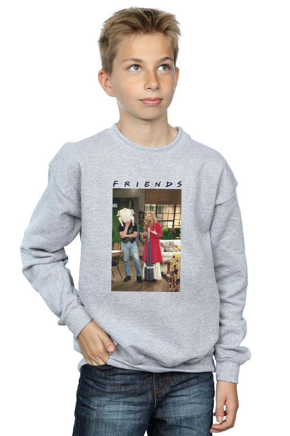 

Толстовка Joey Turkey Friends, серый