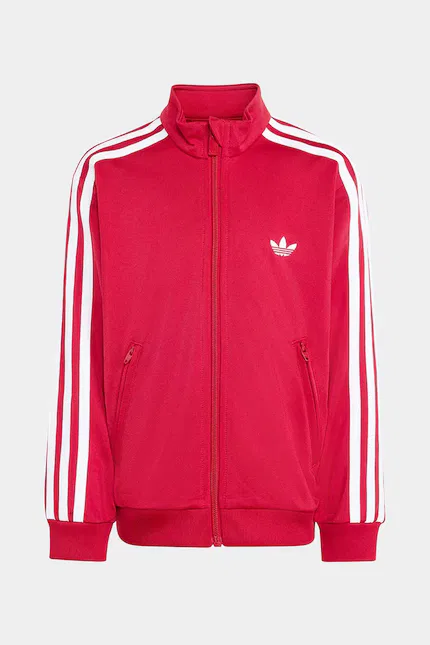 Спортивный костюм с воротником-стойкой Adidas Originals, красный — фото 3