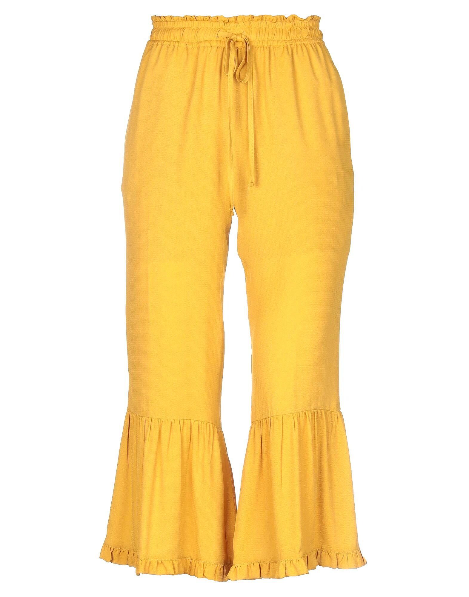 

Брюки Twinset, желто-оранжевый