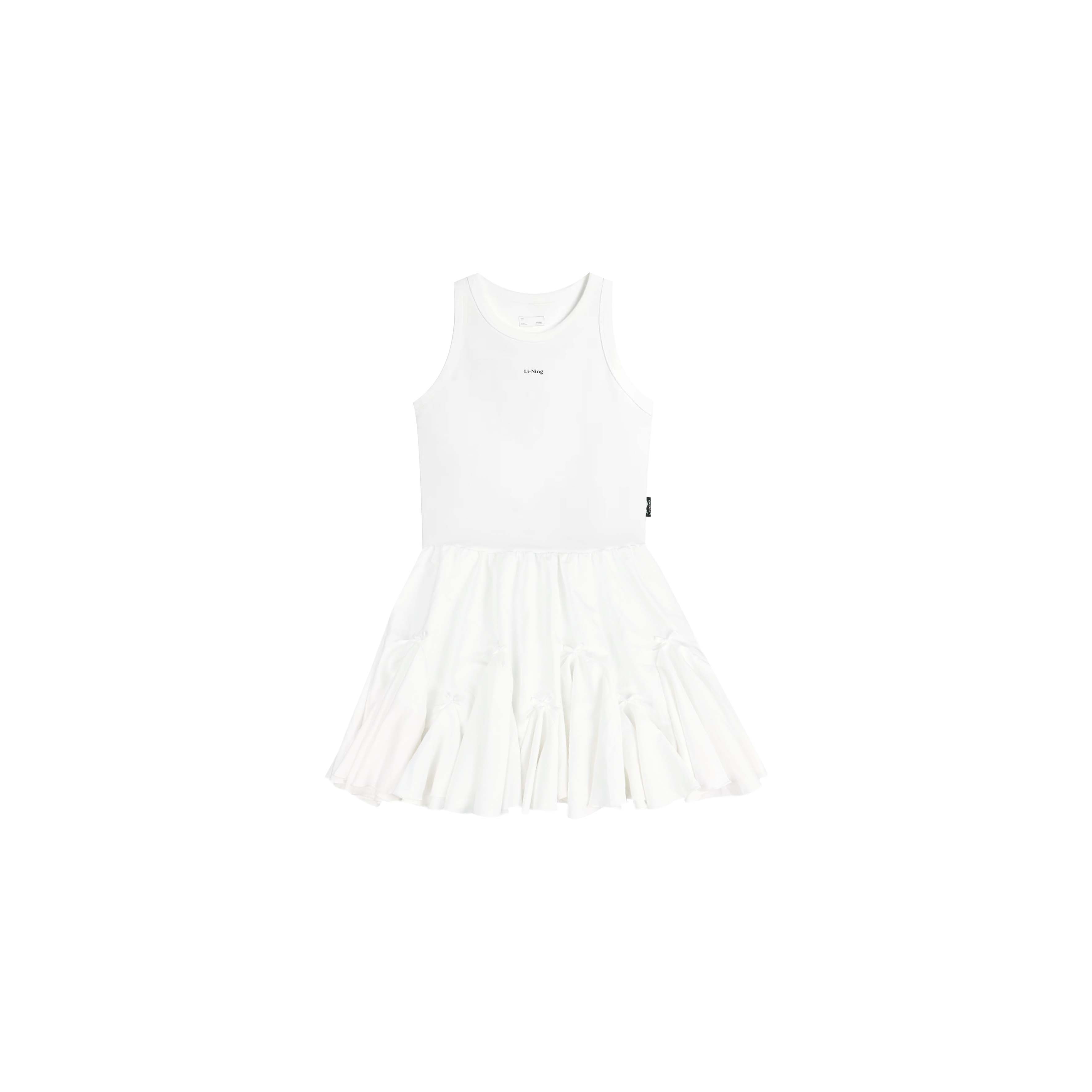 

Color Block Tight Fit Knitted Fabric Camisole Women's LINING, слоновая кость