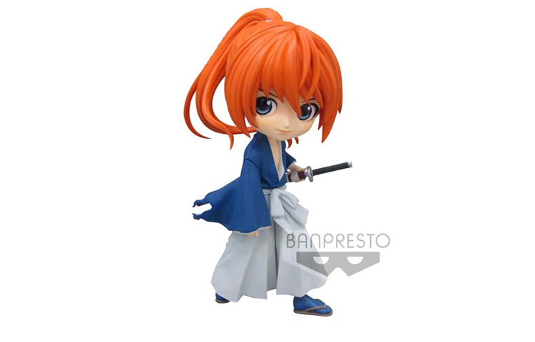 

Kenshin himura glasses factory, сборка, rurouni kenshin q version posket tachi ya a модель 14cm BANPRESTO