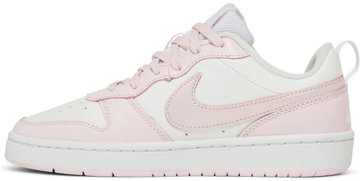 Кроссовки Nike Court Borough Low 2 SE GS 'White Pink Foam', белый — фото 3