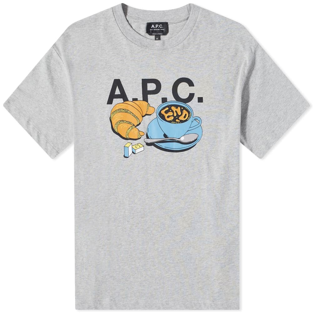 

END. х A.P.C. Футболка Cedric с надписью Coffee Club