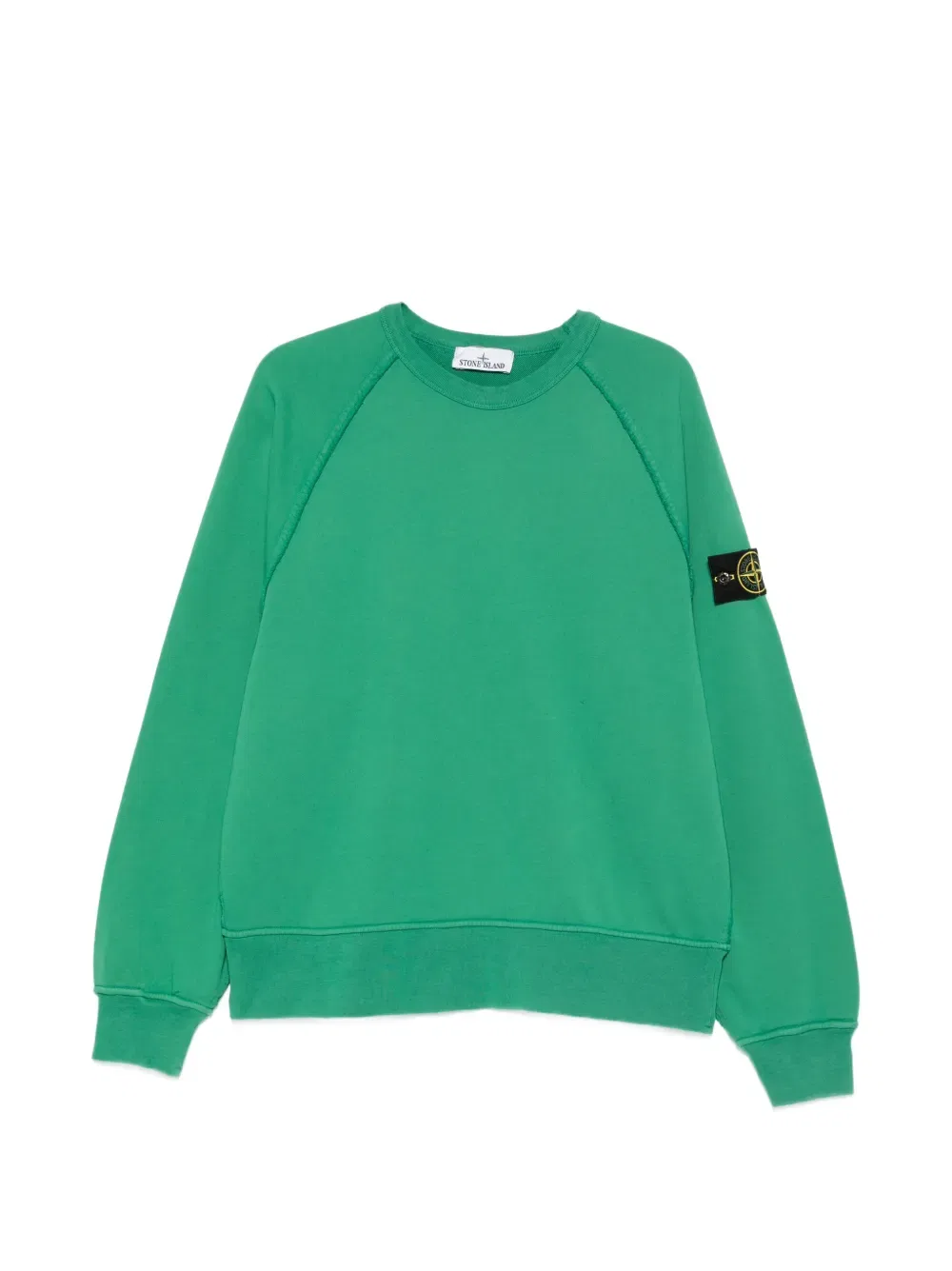 Толстовка с рукавами реглан Stone Island, зеленый