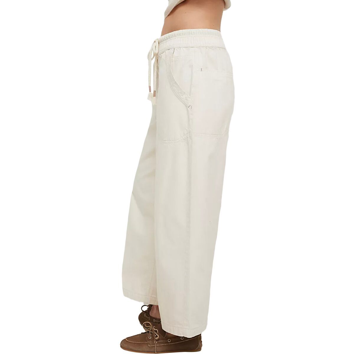 

Легкие брюки на резинке Free People, цвет irie