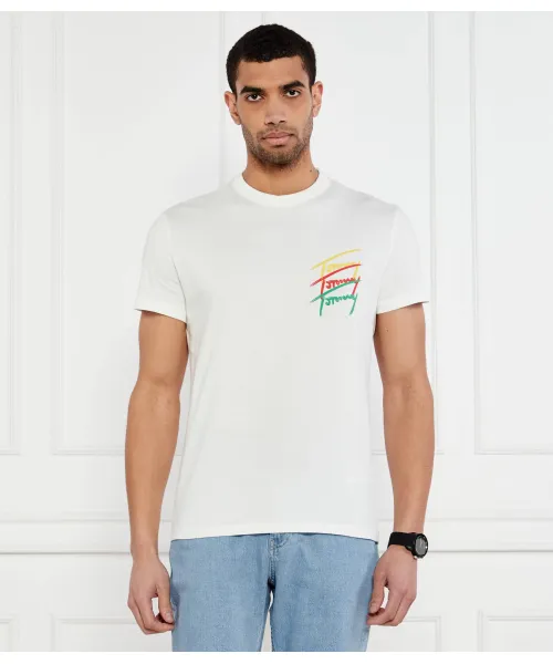 

Футболка Regular fit Tommy Jeans, белый
