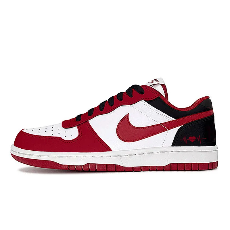 Nike Кроссовки Big Mist Dawn Horse Year Exclusive Shopping Bag Low Top Skateboard для мужских, Chicago Red — фото 3