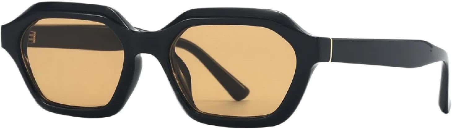 

Солнцезащитные очки с защитой от УФ-излучения UV400 | Маленькая оправа в стиле панк с градиентом | Для женщин и мужчин, для занятий спортом на открытом воздухе и вождения DSVIGF, C5