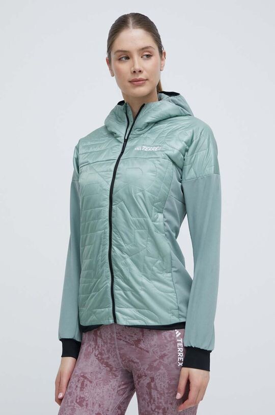 

Спортивная куртка Xperior Varilite Hybrid PrimaLoft adidas Terrex, зеленый