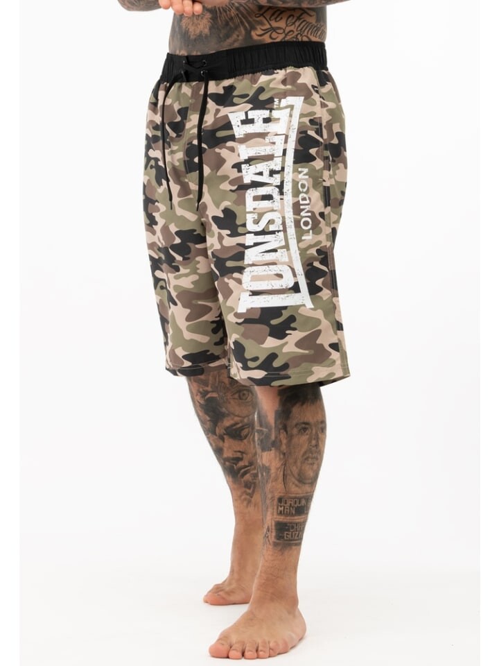 

Тканевые шорты Lonsdale Short, камуфляж