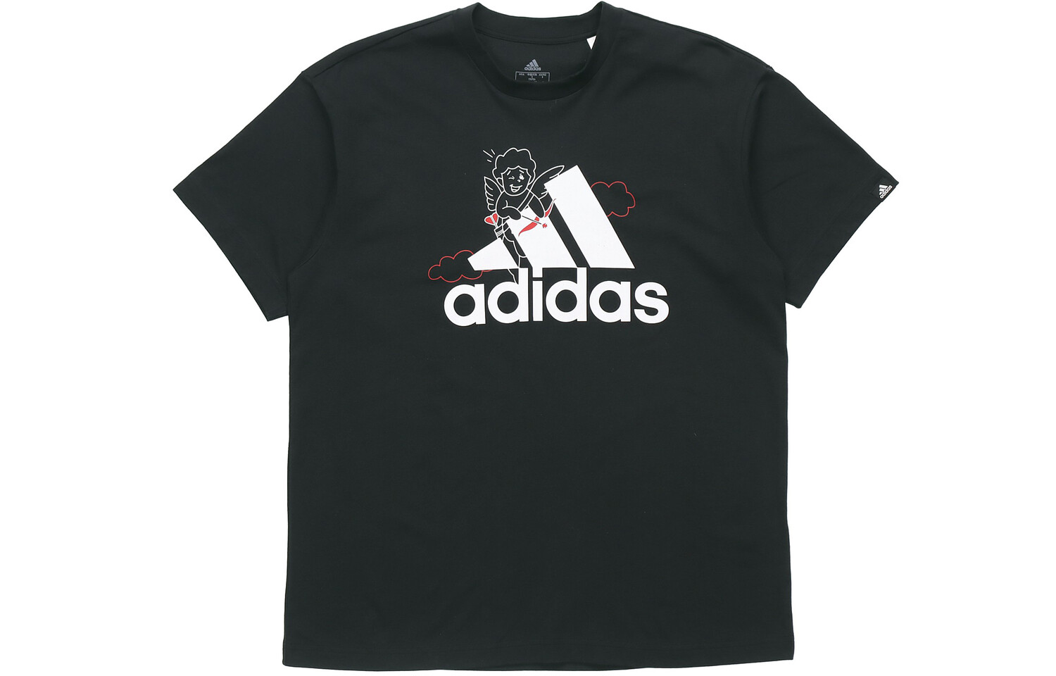 

Футболка дневная унисекс черная Adidas, черный
