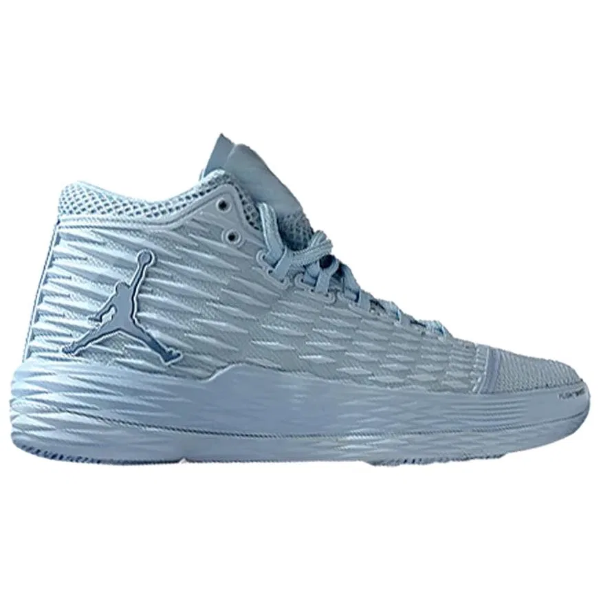 Кроссовки баскетбольные винтажные Jordan Melo M13 синие — фото 2