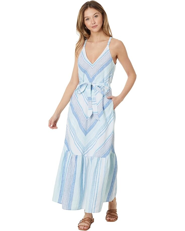 

Платье Tommy Bahama Ocean Reverie Maxi Sundress, синий