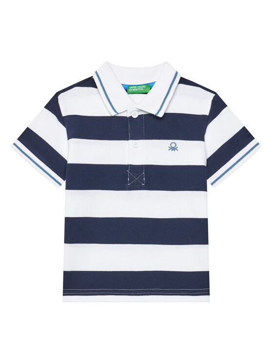 

Рубашка поло стандартный крой 39QAG300V United Colors Of Benetton, синий