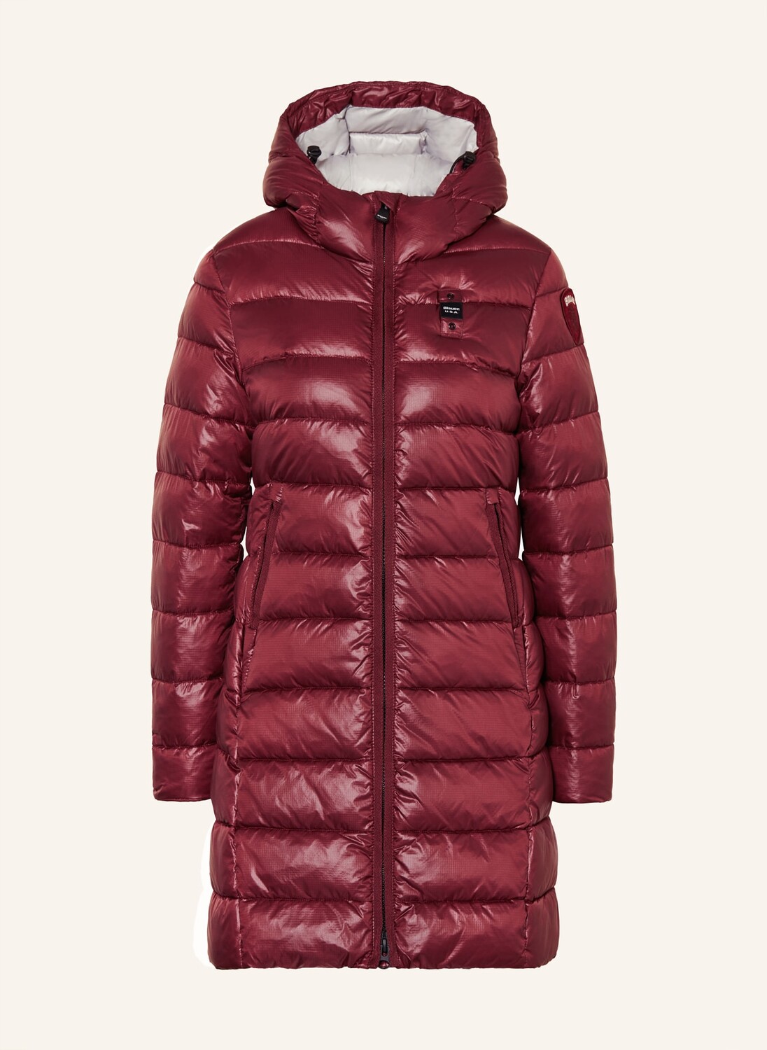 

Стеганое пальто Аделаида Blauer, красный