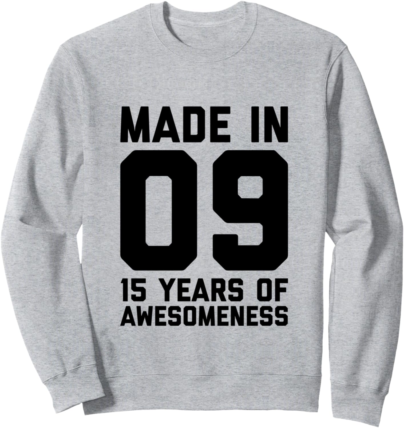 

Толстовка на 15-летие в подарок сыну или дочери, толстовка для мальчика или девочки на 15-летие, серая Birthday 15Th Gift Son Daughter Kids Happy Designs, Серый, Толстовка на 15-летие в подарок сыну или дочери, толстовка для мальчика или девочки на 15-лет