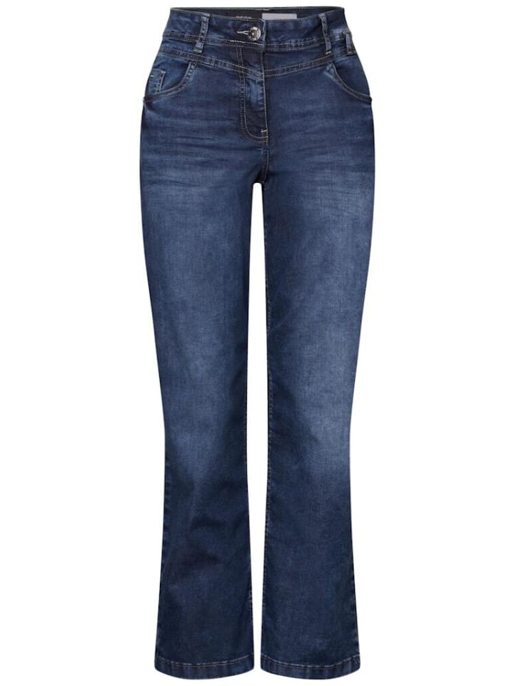 

Шорты Cecil, цвет mid blue used wash