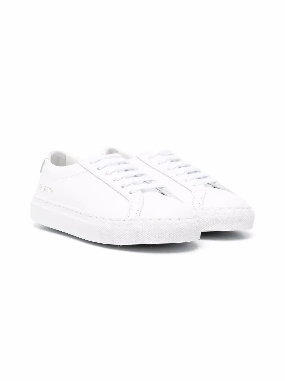 Оригинальные низкие кроссовки Achilles Common Projects, белый