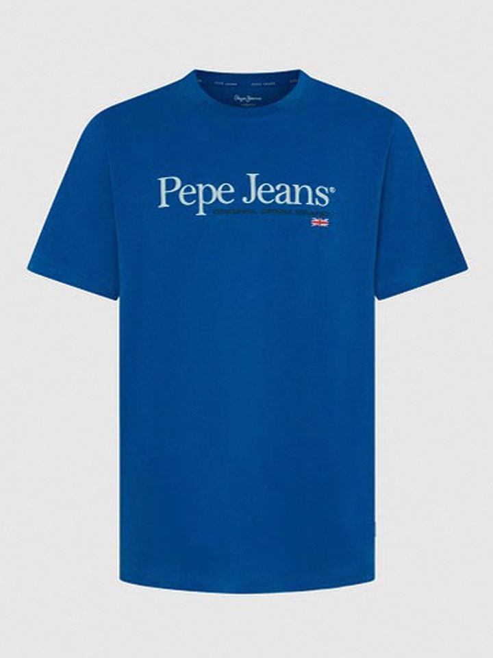 

Pepe Jeans Рубашка "Альберт" синего цвета