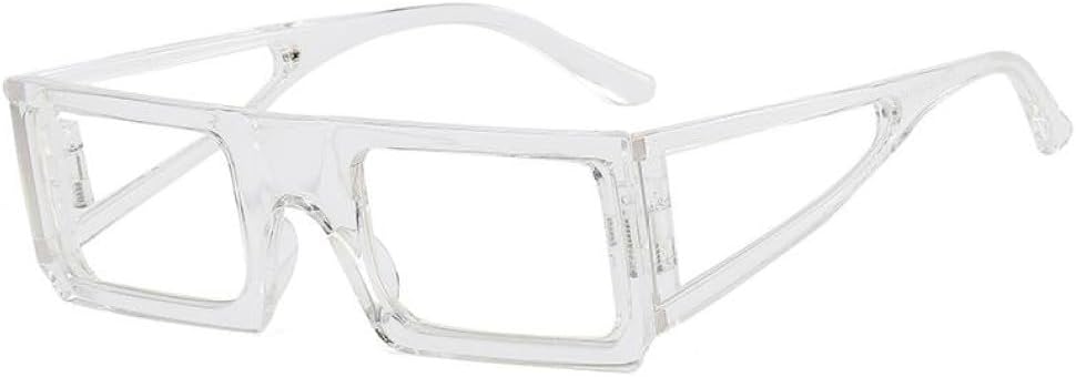 

Модные прямоугольные солнцезащитные очки для женщин и мужчин, с поликарбонатными линзами, в винтажном стиле, для вечеринок и пляжа, защита от ультрафиолета UV400 LVTFCO, C10