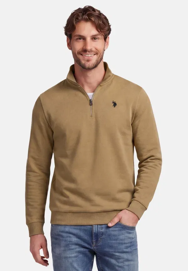Свитшот Usniico U.S. Polo Assn., бежевый