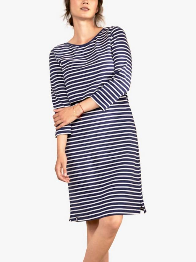 

Платье для кормления Bshirt, цвет Navy & White Stripe