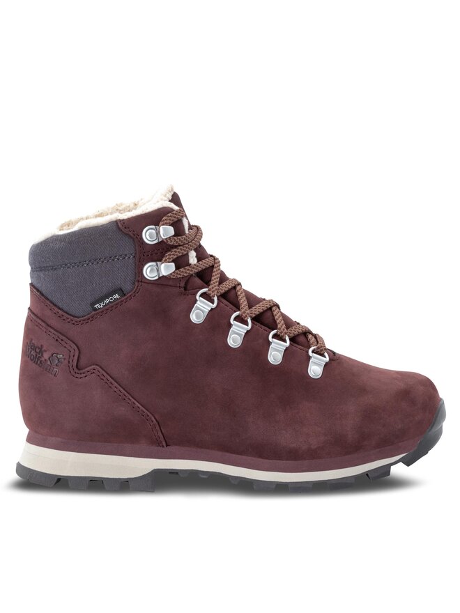 Треккинговые кроссовки Thunder Bay Texapore Mid W 4053681 Jack Wolfskin, красный