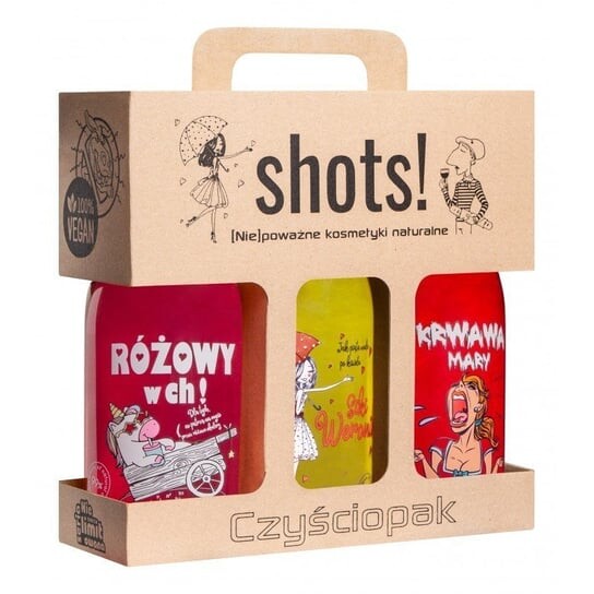 

Набор уходовой косметики, 3 шт. LaQ, Shots