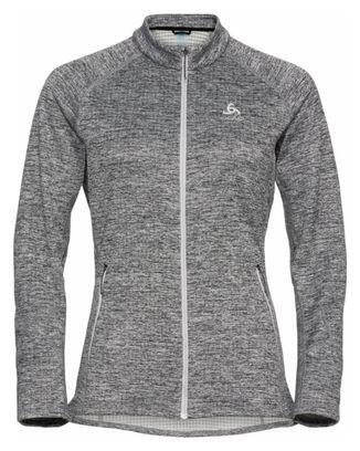 

Флисовая куртка Odlo Fli Zipper серая женская