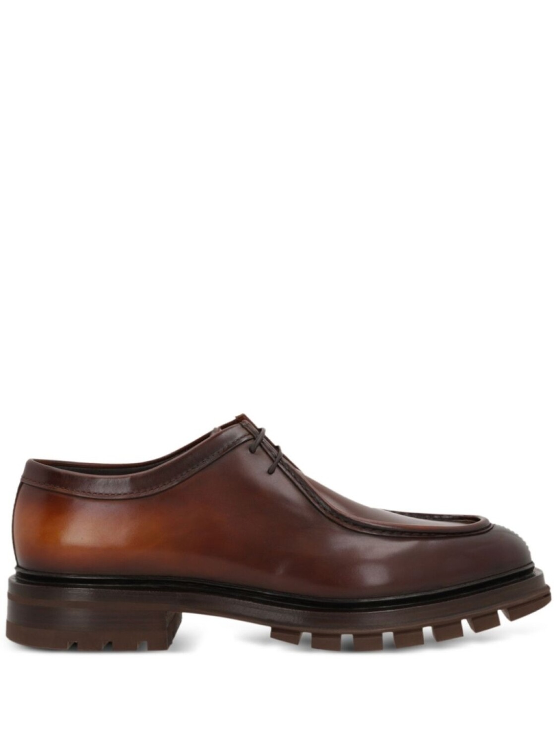 

Кожаные туфли дерби Santoni, коричневый