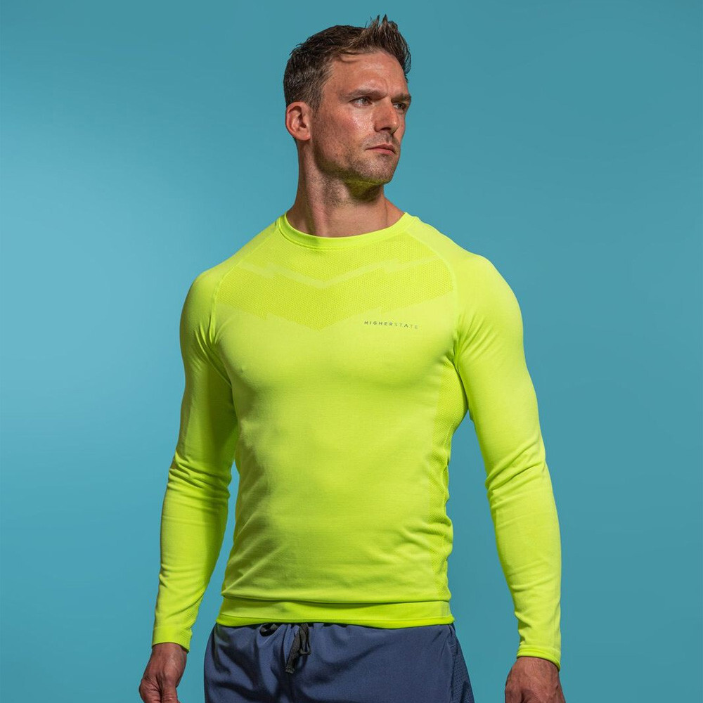 

Спортивный топ Higher State Seamfree Running, желтый