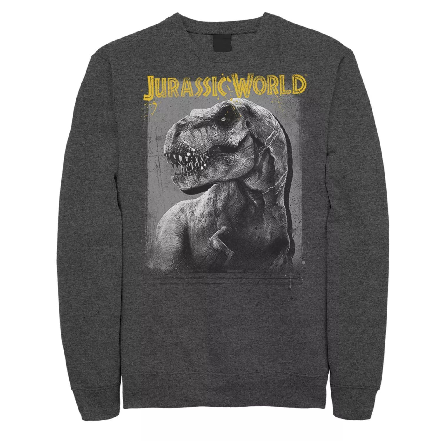

Мужская толстовка с затенением профиля Jurassic World T-Rex Licensed Character