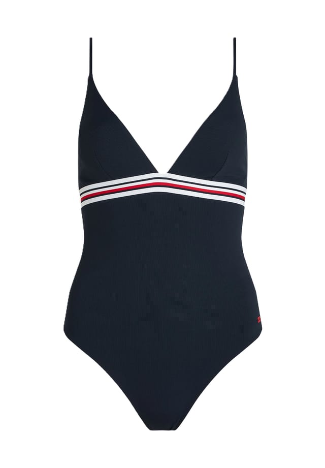 

Купальник с регулируемыми бретелями Tommy Hilfiger, синий