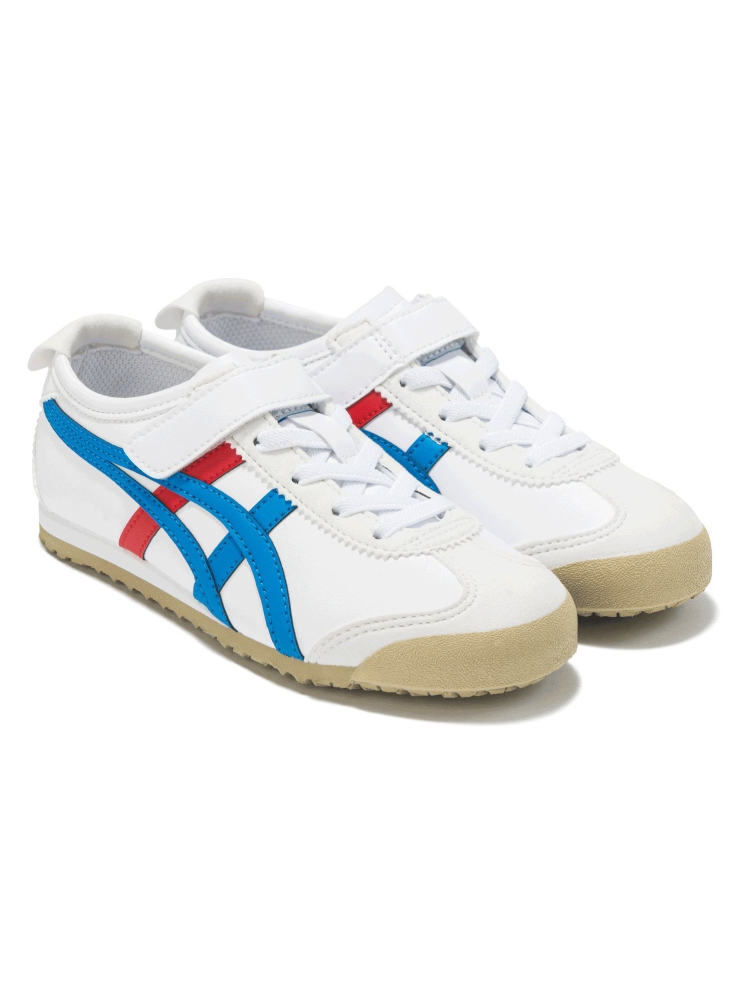 Кроссовки MEXICO 66 KIDS Onitsuka Tiger, WHITE/BLUE — фото 3