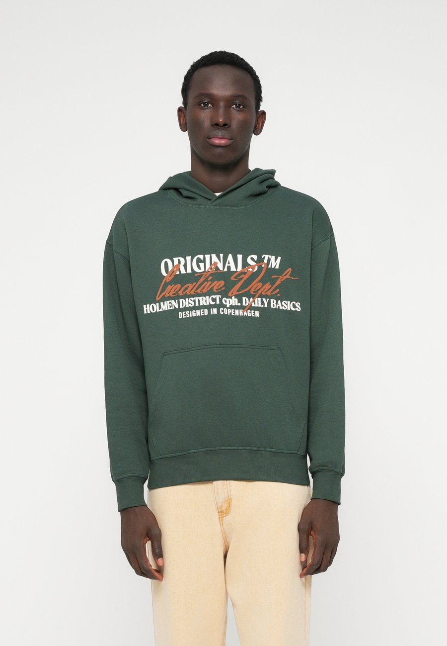 

Толстовка Jack & Jones JORBEDFORD TYPO HOOD, Sycamore/Dark Green