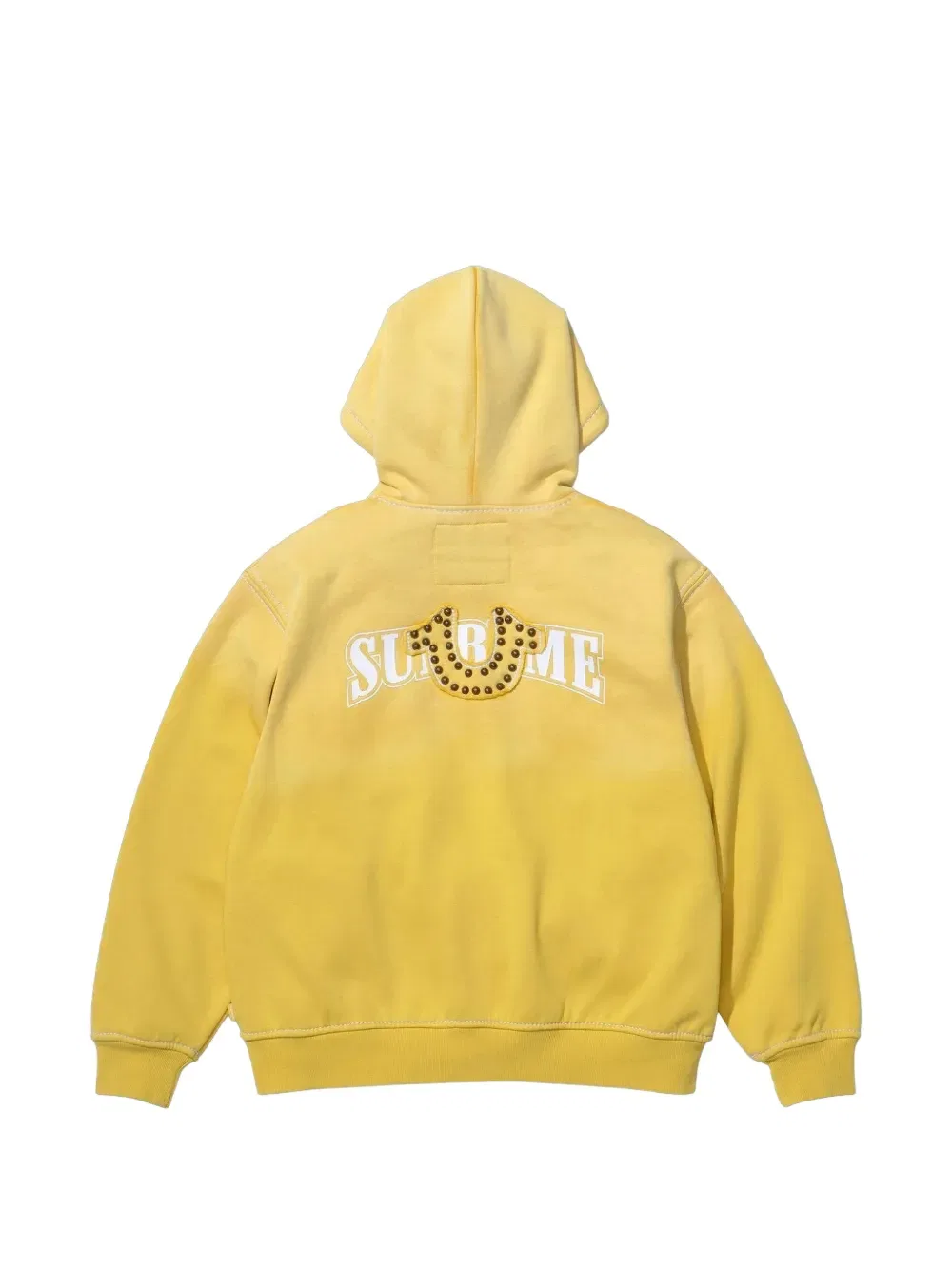 Толстовка на молнии True Religion Supreme, желтый — фото 2