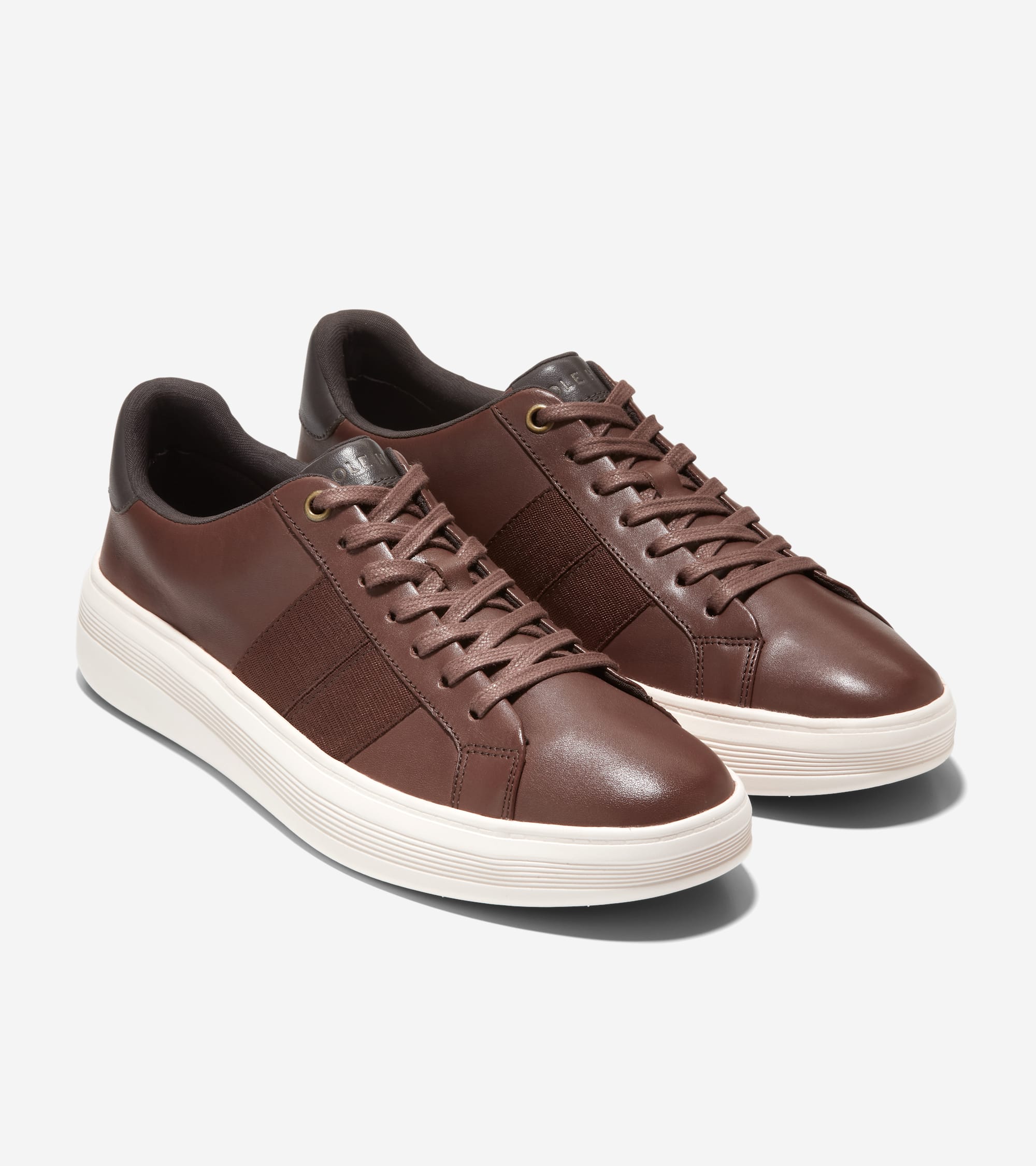 

Кроссовки Cole Haan Men's Grand Crosscourt Premier, Dark Coffee-Dark Roast-Birch