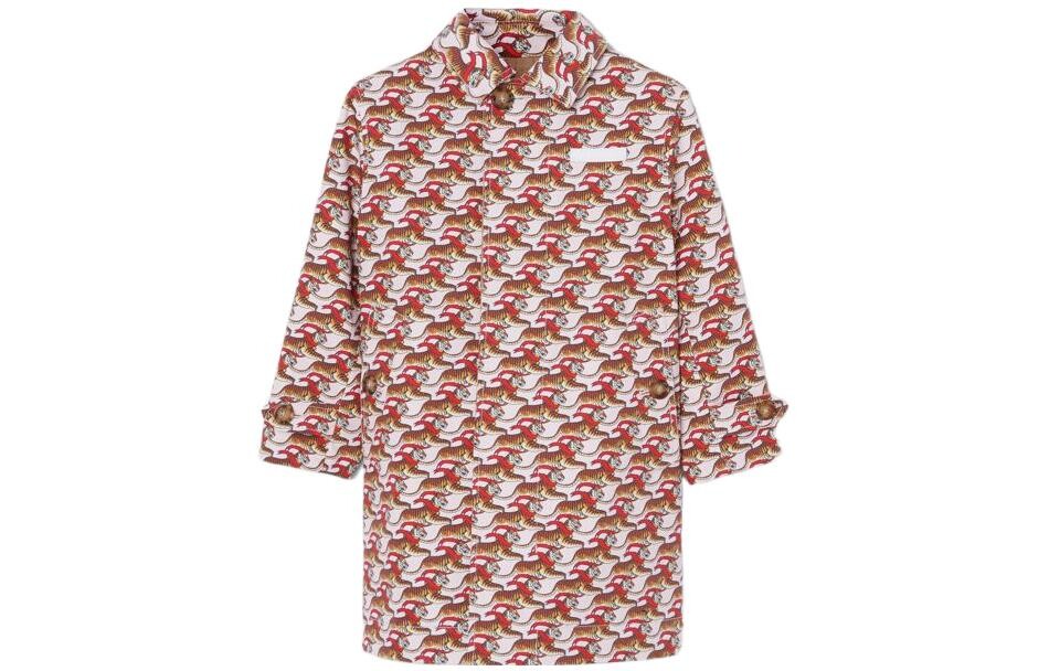 

Детское пальто Burberry, цвет Red