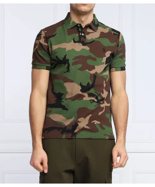 

Футболка поло Slim fit Polo Ralph Lauren, мультиколор