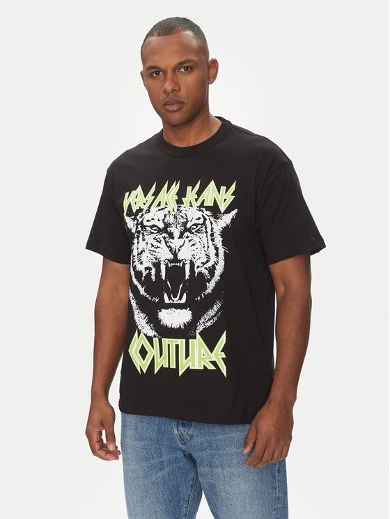 

Футболка обычного кроя 78GAHT06 Versace Jeans Couture, черный