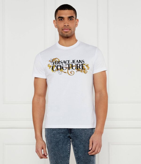 

Футболки Slim fit Versace Jeans Couture, белый