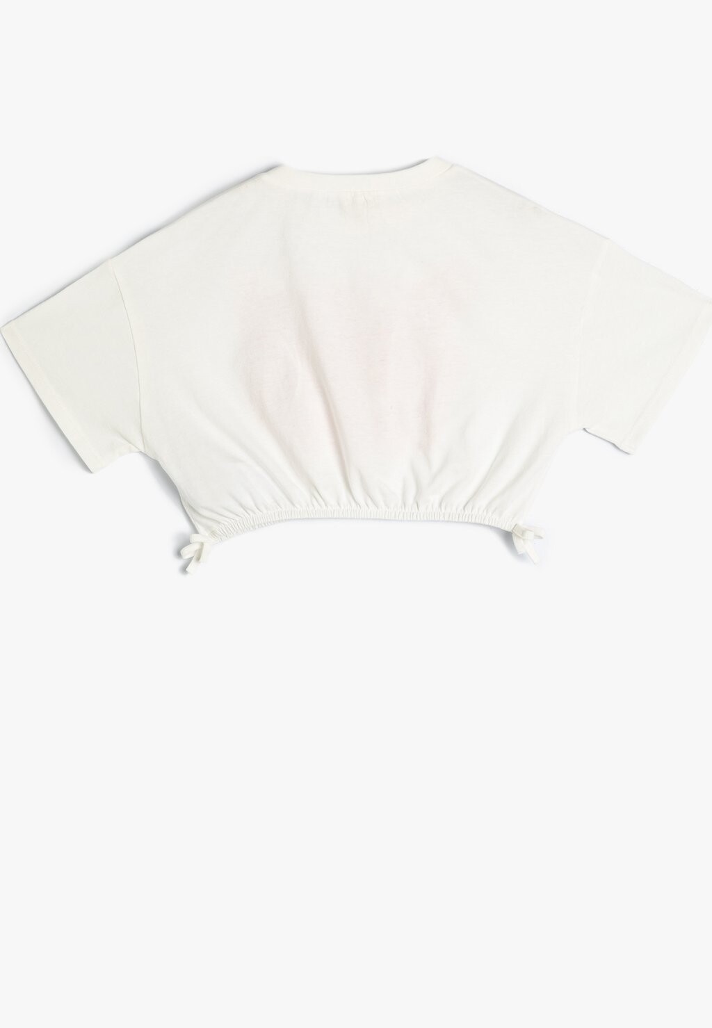 

Футболка с принтом SHORT SLEEVE Koton, бежевый