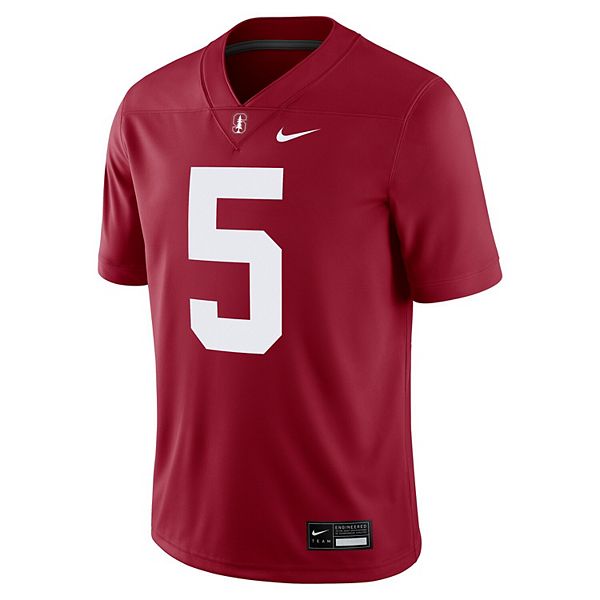 Мужская игровая футболка Christian McCaffrey #5 Stanford Cardinal Nike — фото 3