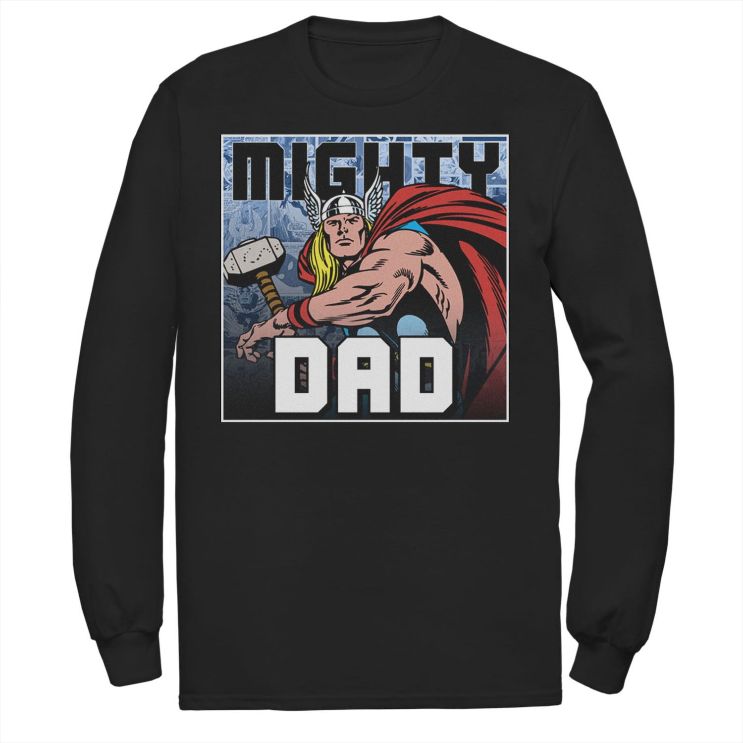 

Мужская футболка Marvel Thor Father's Day Mighty Dad Licensed Character