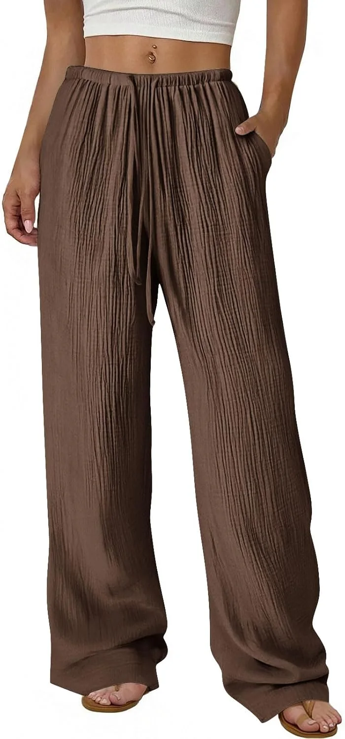 

Женские широкие брюки палаццо Plus Size Casual