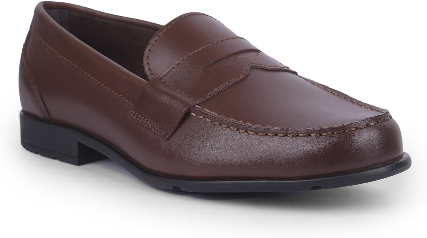 Мужские классические лоферы Rockport Lite Penny Moccasin, темно-коричневый — фото 2