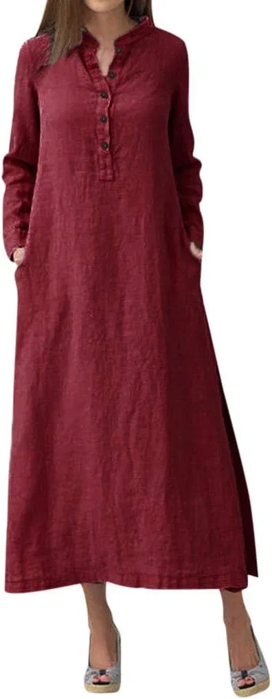 Блуза женская, хлопок, красный