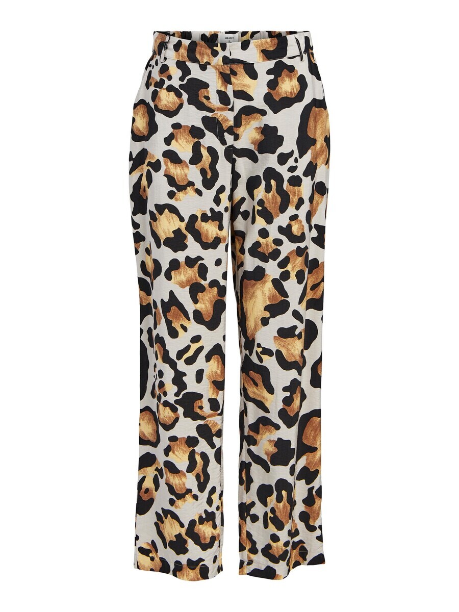 

Тканевые брюки OBJECT Wide leg Pants IVALO, кремовый