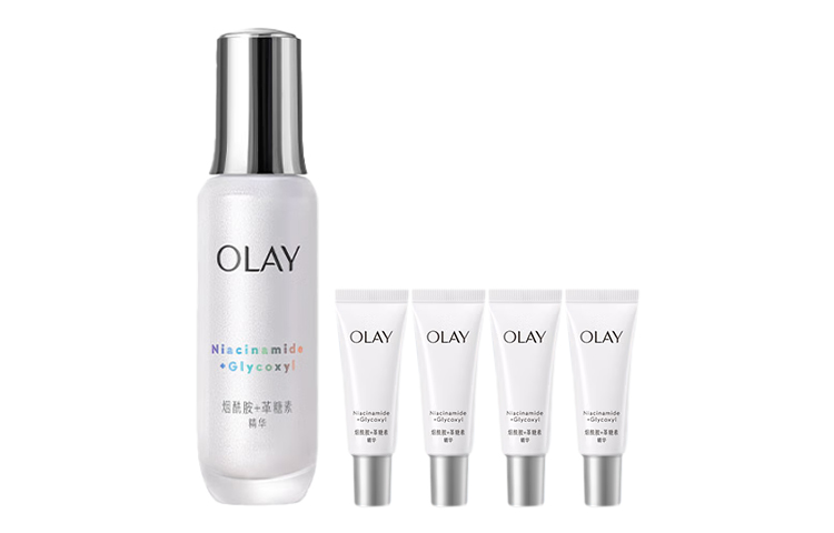 Набор сывороток для лица Olay Niacinamide + Glycoxyl, 50 мл + 14 мл + 6 мл х 6 — фото 2