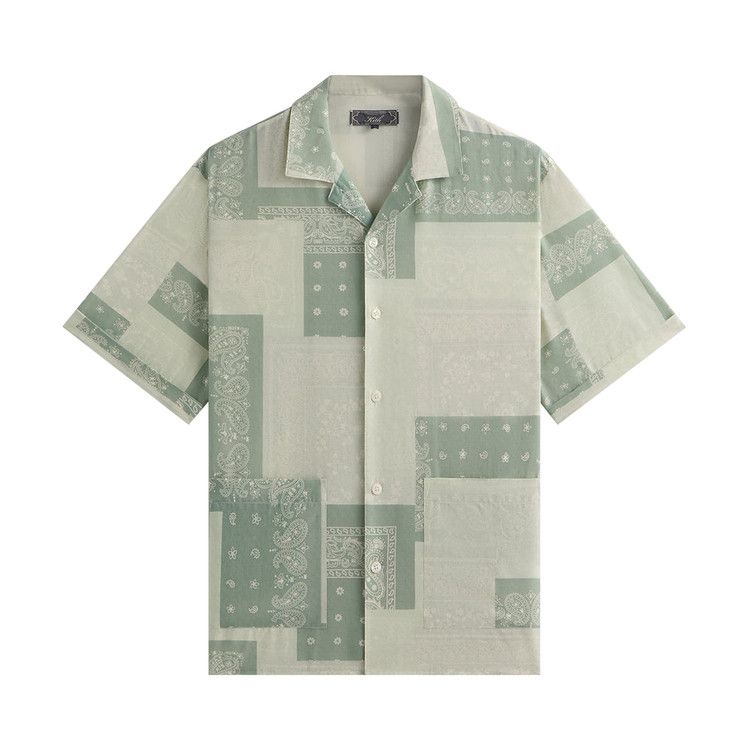 

Рубашка Kith Silk Lyocell Bandana Reade Shirt, Realm